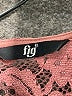 Fig Burgundy 3/4 Sleeve Top Size S - photo 7