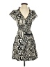 BCBGMAXAZRIA 100% Silk Paisley Gray Casual Dress Size XXS - photo 1