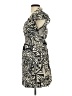 BCBGMAXAZRIA 100% Silk Paisley Gray Casual Dress Size XXS - photo 5