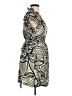 BCBGMAXAZRIA 100% Silk Paisley Gray Casual Dress Size XXS - photo 4