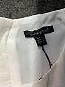 Color Block 100% Polyester Ivory Short Sleeve Blouse Size L - photo 6