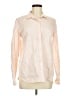 Gap Color Block Ivory Long Sleeve Blouse Size M - photo 1