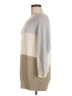 Lafayette 148 New York Color Block Tan Pullover Sweater Size M - photo 5