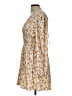 Forever 21 100% Polyester Floral Tan Cocktail Dress Size L - photo 5