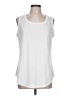 Automet White Sleeveless T-Shirt Size L - photo 1