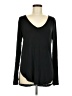 Halogen Black Long Sleeve Top Size M - photo 1