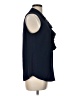 Supply & Demand 100% Polyester Blue Sleeveless Blouse Size L - photo 4