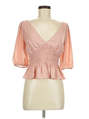 WAYF 3/4 Sleeve Blouse (view 1)