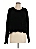 LA Hearts 100% Polyester Solid Black Pullover Sweater Size M - photo 1