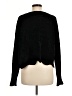 LA Hearts 100% Polyester Solid Black Pullover Sweater Size M - photo 2