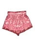 Zimmermann 100% Linen Paisley Pink Shorts Size 6 (1) - photo 2