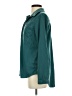 L.L.Bean Houndstooth Teal Long Sleeve Blouse Size XS - photo 5
