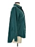 L.L.Bean Houndstooth Teal Long Sleeve Blouse Size XS - photo 4