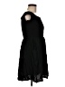 Express 100% Rayon Solid Black Casual Dress Size M - photo 4