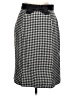 Apostrophe Houndstooth Gray Formal Skirt Size 10 - photo 2