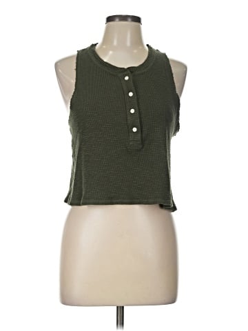 Aerie Sleeveless Henley (view 1)