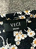 VICI Floral Black Cocktail Dress Size S - photo 7