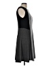 Connected Apparel Color Block Gray Casual Dress Size 10 - photo 4