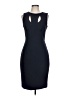 Milly Solid Black Cocktail Dress Size 10 - photo 1