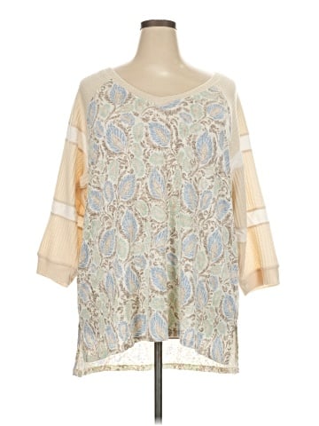 Cato 3/4 Sleeve Blouse (view 1)