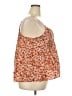 Gap 100% Cotton Orange Sleeveless Blouse Size XXL - photo 4