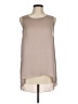 brave + true 100% Polyester Tan Sleeveless T-Shirt Size M - photo 1