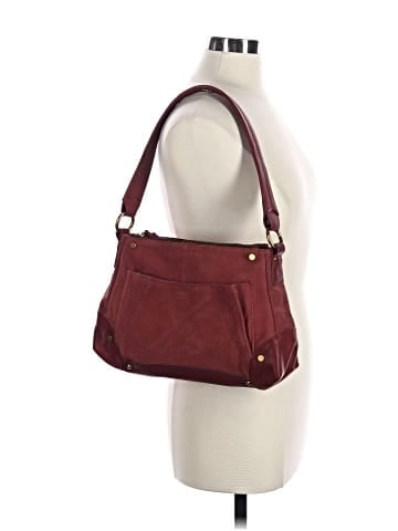 American Leather Co Leather Shoulder Bag (view 2)