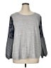 Style&Co Paisley Gray Pullover Sweater Size XL - photo 1