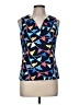 J. McLaughlin Blue Sleeveless Top Size M - photo 1