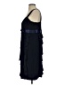 DressBarn 100% Polyester Blue Cocktail Dress Size 14 - photo 5