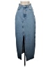 MNG Blue Denim Skirt Size XS - photo 1