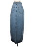 MNG Blue Denim Skirt Size XS - photo 2