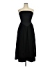 Unbranded 100% Polyester Solid Black Cocktail Dress Size XL - photo 1