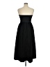 Unbranded 100% Polyester Solid Black Cocktail Dress Size XL - photo 2