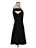 Milly Solid Black Cocktail Dress Size S - photo 4