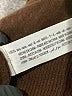 Zara 100% Lana Wool Brown Wool Pullover Sweater Size S - photo 8