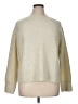 Halogen Metallic Ivory Turtleneck Sweater Size XL - photo 1