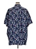 Assorted Brands Print Blue Short Sleeve Button-Down Shirt Size 4X - photo 2