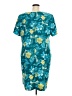 Sag Harbor Tropical Teal Casual Dress Size 22w - photo 2