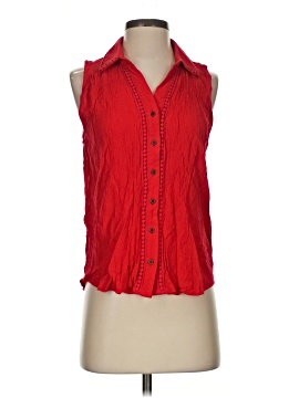 Mason & Belle Sleeveless Button Down Shirt