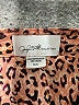 Jaclyn Smith Animal Print Orange 3/4 Sleeve Blouse Size S - photo 7