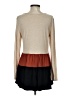 B.E. Stage Tan Long Sleeve Top Size S - photo 2