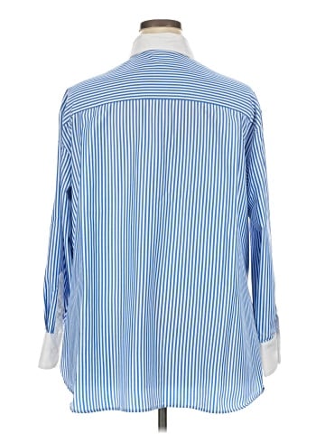 Lane Bryant Long Sleeve Button-Down Shirt (view 2)