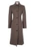 Céline 100% Wool Chevron-herringbone Brown Coat Size EU (FR) 38 / US 6 - photo 1