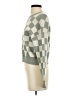 Sincerely Jules Checkered-gingham Gray Pullover Sweater Size XS - photo 5