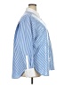 Lane Bryant Stripes Blue Long Sleeve Button-Down Shirt Size 18 - 20 Plus - photo 4