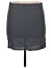 Assorted Brands 100% Viscose Solid Gray Casual Skirt Size M - photo 2