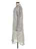 Grayson 100% Linen Silver Casual Dress Size Sm (2) - photo 5