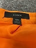 J.Crew 100% Polyester Stripes Orange Casual Skirt Size 00 - photo 4