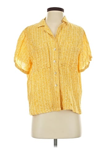 Maeve by Anthropologie Short Sleeve Polo (view 1)